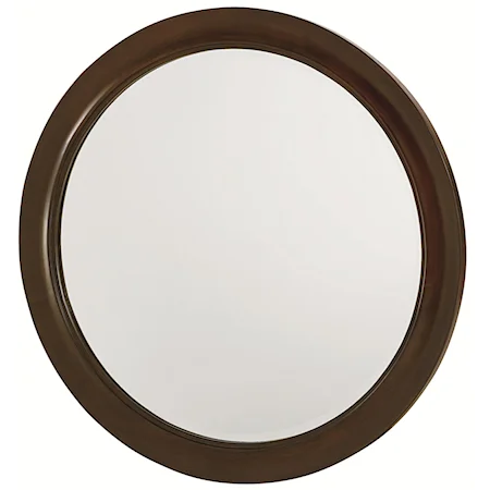 Round Mirror with Frame