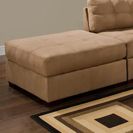 Tufted Top Ottoman