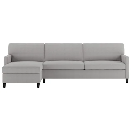 2 Pc Sectional Sofa w/ Sleeper & RAS Chaise