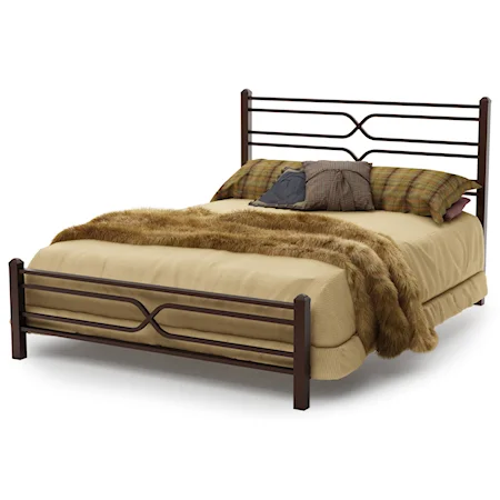 Customizable King Timeless Regular Footboard Bed