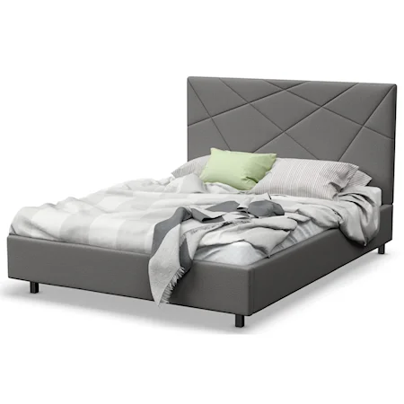 Customizable Queen Nanaimo Upholstered Bed