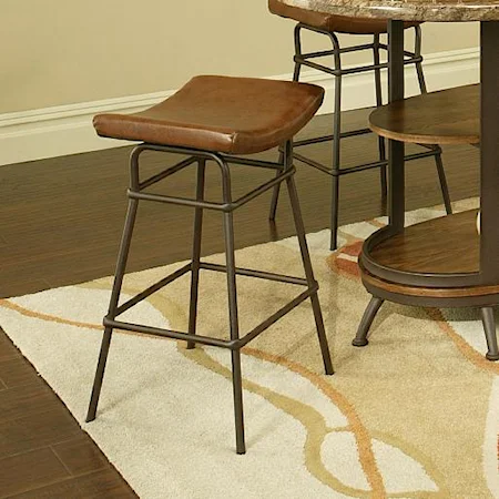 Counter Height Backless Barstool