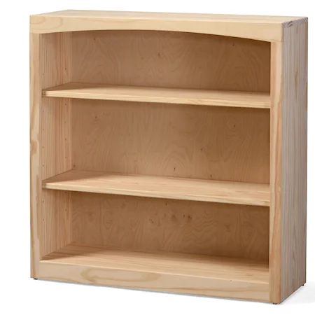 Bookcase 36 X 36 with 2 Shelves