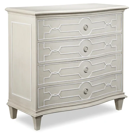 Accent Drawer Chest with Drop-Front Drawer