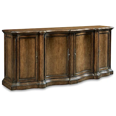 Traditional Shaped Sideboard