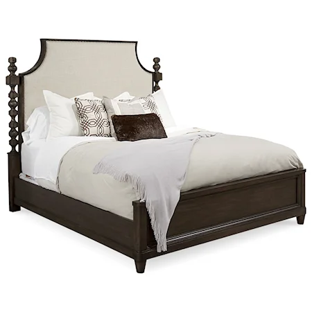 California King Healey Upholstered Panel Bed