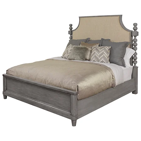 California King Healey Upholstered Panel Bed