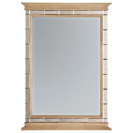 Lucas Mirror with Inset Beveled Mirror