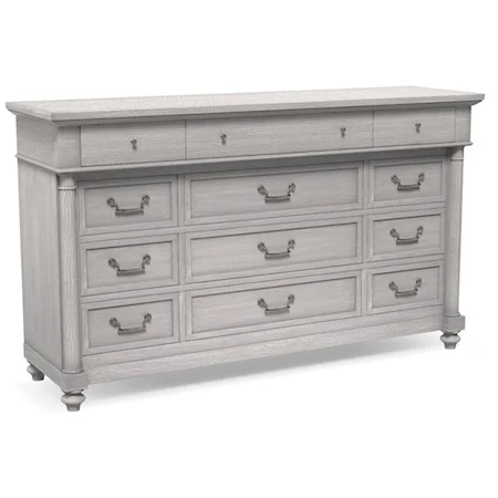 Customizable 12 Drawer Dresser