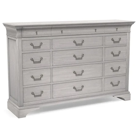 Customizable 15 Drawer Dresser