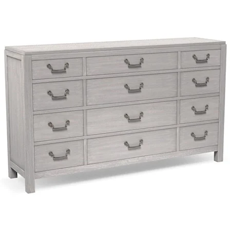 Customizable 12 Drawer Dresser