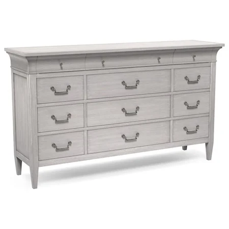 Customizable 12 Drawer Dresser