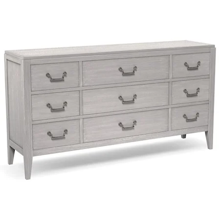 Customizable 9 Drawer Dresser