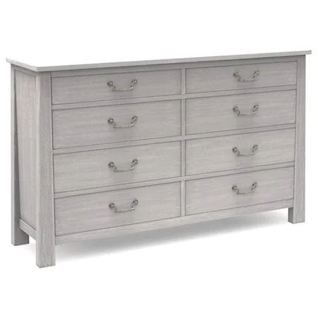 Customizable 8 Drawer Dresser