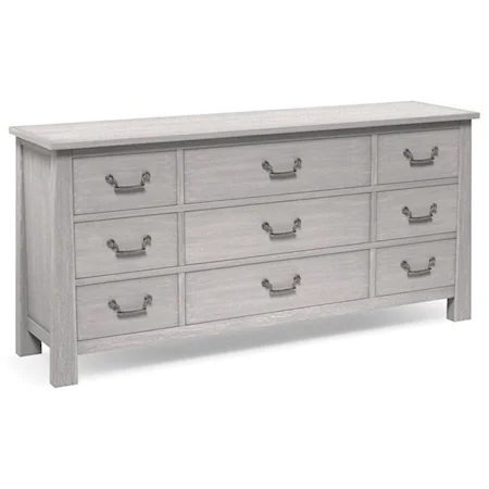 Customizable 9 Drawer Dresser