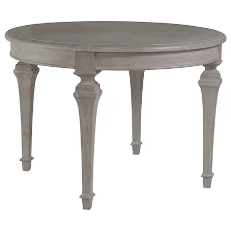 Apertif Round/Oval Dining Table with One Table Leaf