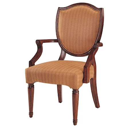 Alexander Shield Back Arm Chair
