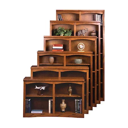 45" Open Bookcases