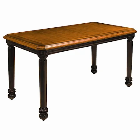 Two-Tone Counter Height Leg Dining Table