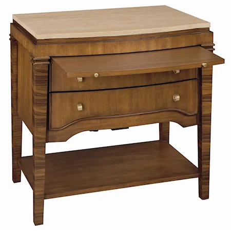 Nightstand with Optional Marble Top