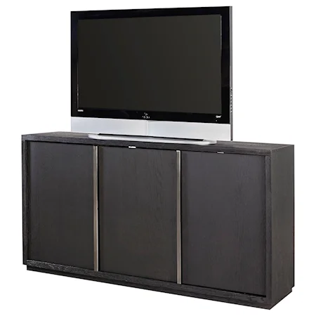 65" Entertainment Console with Three Doors