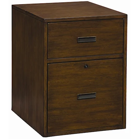 Two Drawer Rolling File Cabinet
