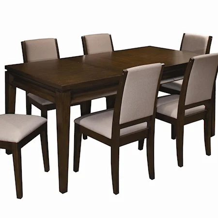 Rectangular Leg Dining Table