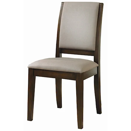 Dining Side Chair with Upholstered Seat & Back