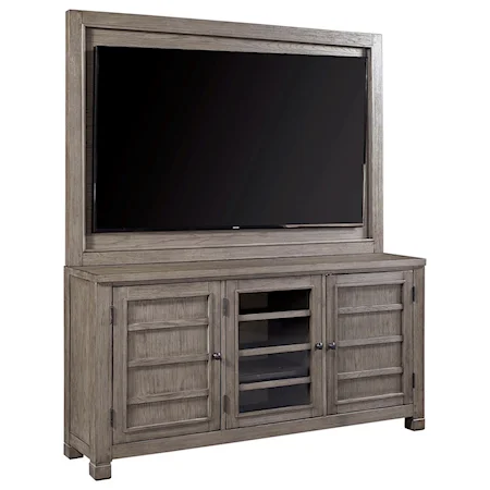 65" Console with TV Backer