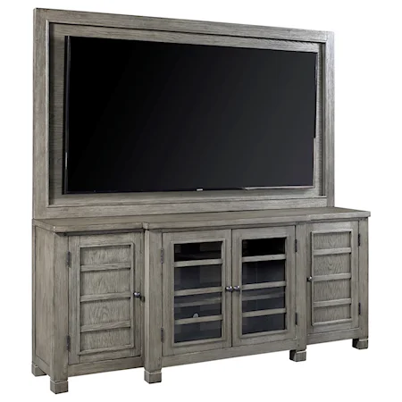 75" Console with TV Backer