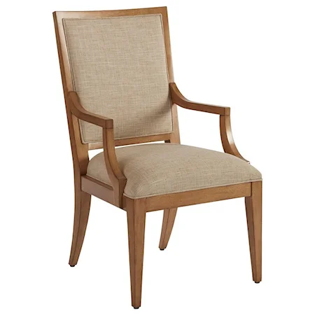 Eastbluff Arm Chair in Ventura Ivory Fabric