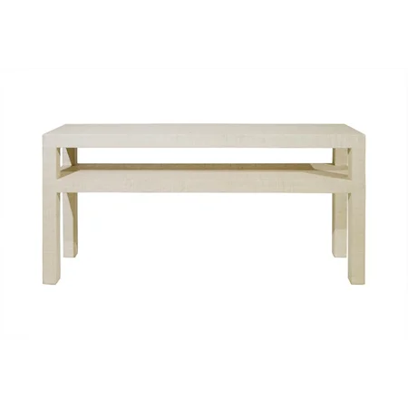 Console Table with Shelf