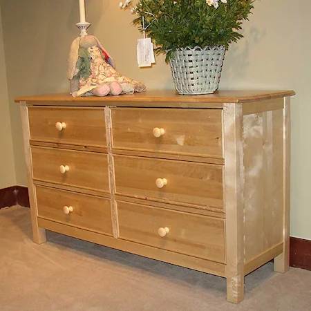 Six Drawer Dresser