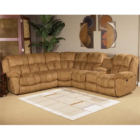 Casual Style L-Shaped Sectional