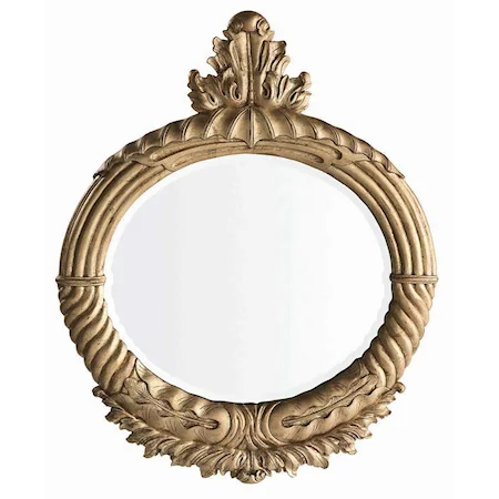 Seal Harbor Acanthus-Leaf Mirror