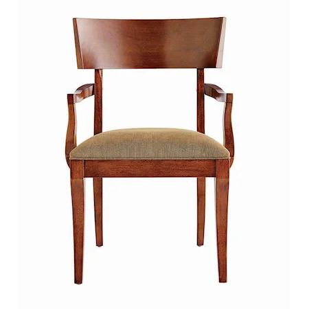 Lyell Klismos Arm Chair