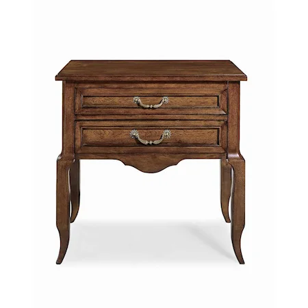 Two Drawer Night Stand