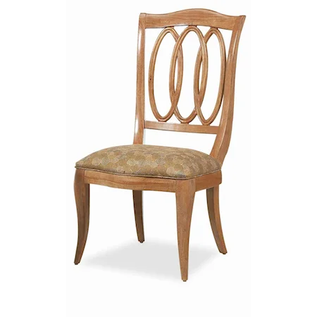 Circle Back Arm Chair