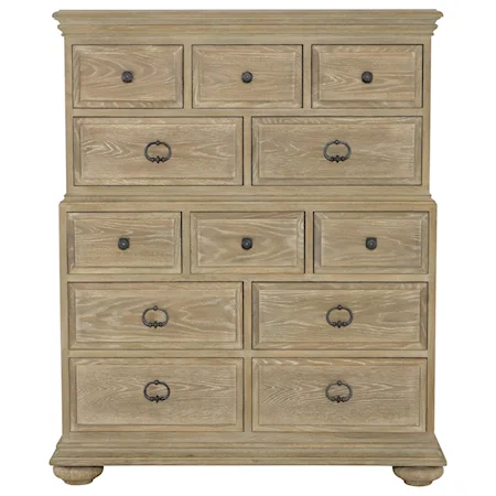 Tall Chest with 12 Drawers