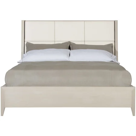 Contemporary King Upholstered Bed