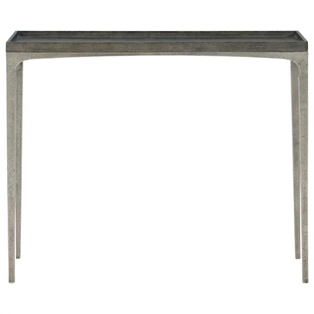 Sofa Table with Metal Base