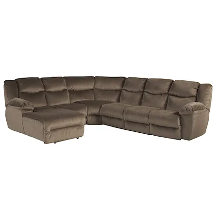 5 Piece Sectional with Chaise