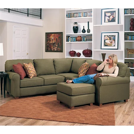 Upholstered Stationary Sectional