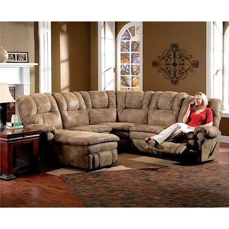 Motion Sectional with Chaise
