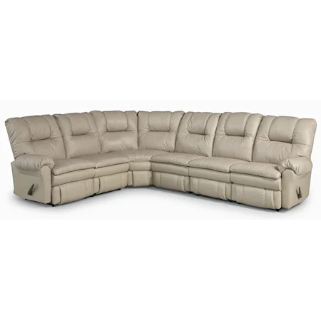 Leather Motion Sectional