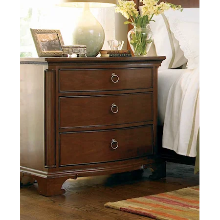 Nightstand with Three Drawers