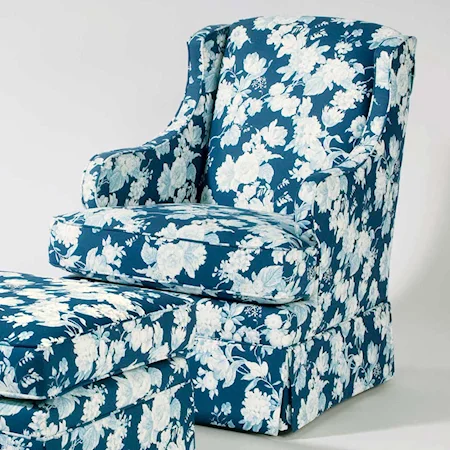 Skirted Upholstered Chair