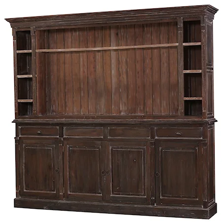 Hudson Open Media Cabinet