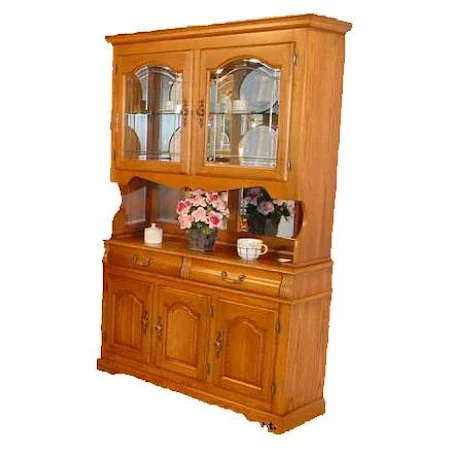 50 Inch Two Bay China Cabinet