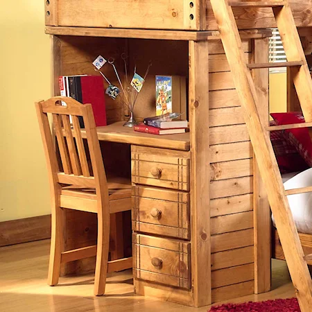 Arbor Creek Bunk Bed With Desk & Storage Combo By Canyon | Buy Locally -  Furnish Near Me
